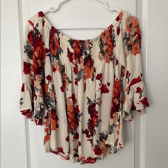 Altar'd State Tops - ALTAR’D STATE floral blouse